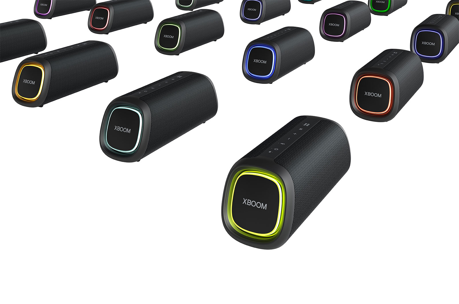 LG Caixa de som Bluetooth portátil LG XBOOM XG5 — IP67 e 18 horas de bateria, XG5
