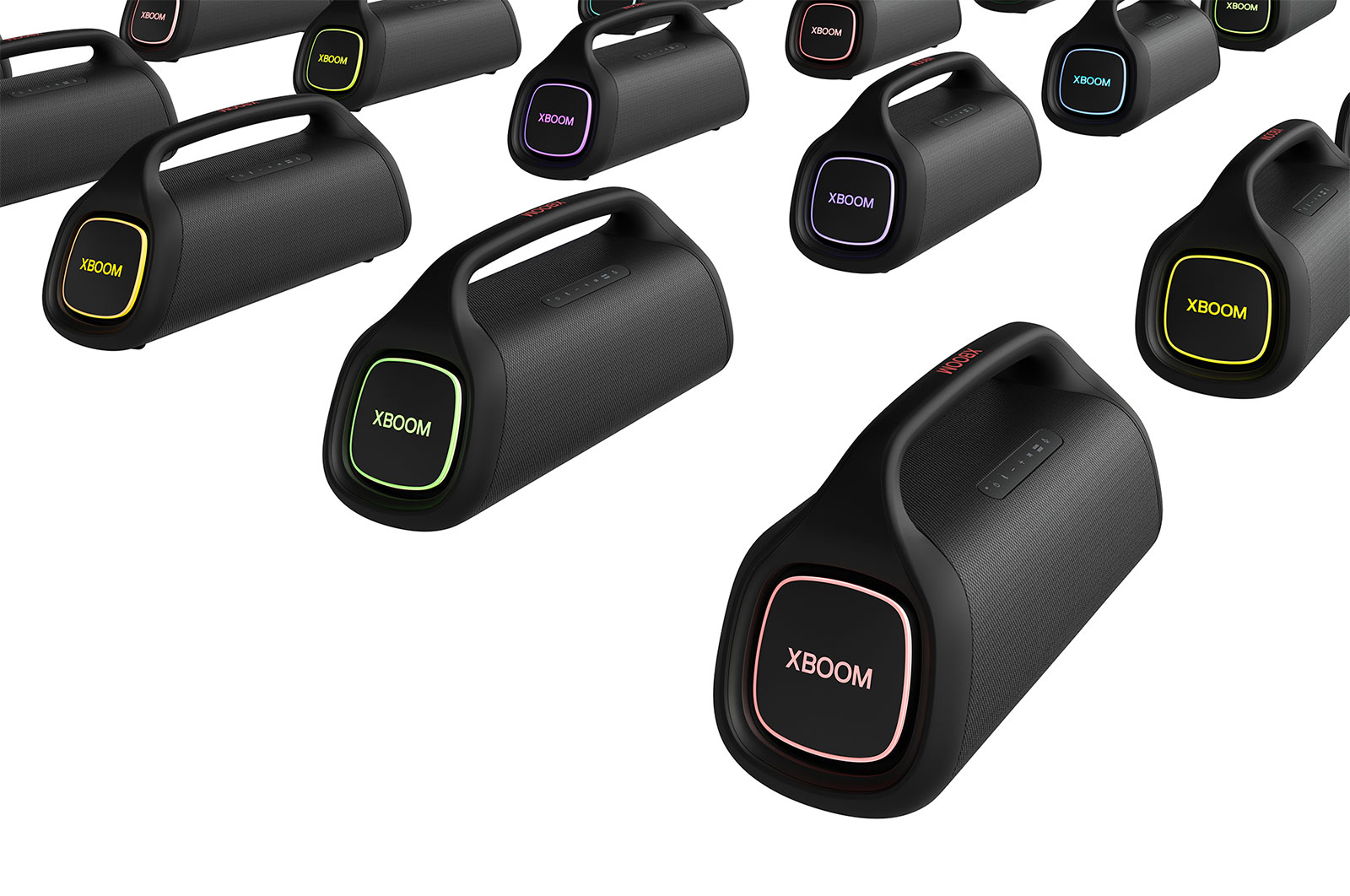 LG Caixa de Som Portátil LG BOOMBOX XBOOM Go XG9 Power Bluetooth 24H de Bateria IP67 Sound Boost, XG9QBK