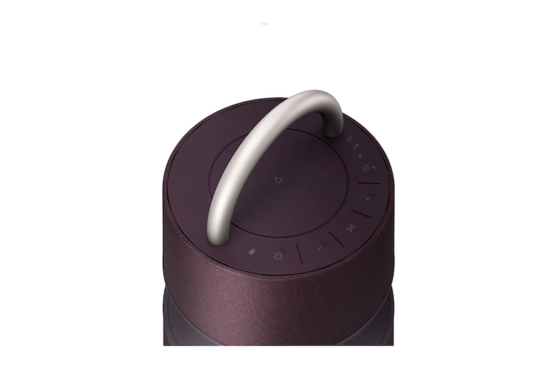 LG Caixa de Som Portátil LG XBOOM360 RP4 360º Bateria 10h USB Bluetooth Iluminação Personalizável, RP4