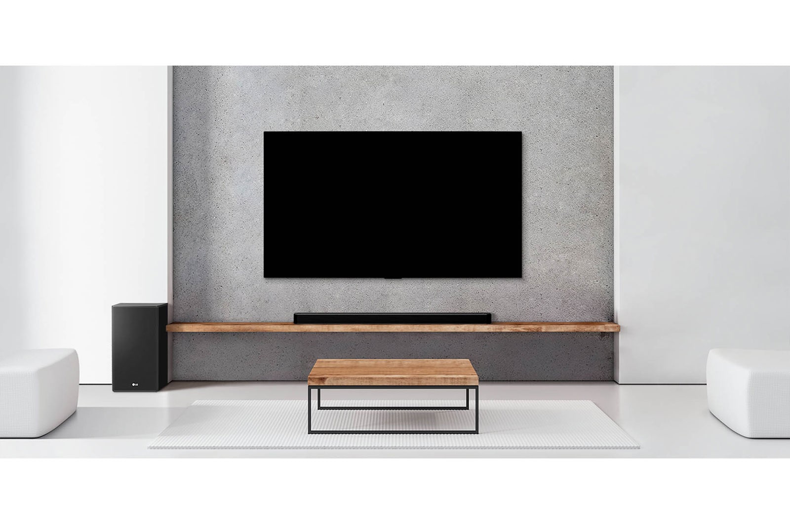 LG Soundbar LG SP8A com 3.1.2 canais Bluetooth USB HDMI Dolby Atmos DTS:X Google Assistente e Alexa, SP8A