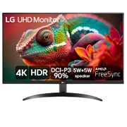 LG Monitor LG Ultra UHD 32'' 4K, HDMI, HDR10, AMD Free Sync, MaxxAudio, Dynamic Action Sync, Black Stabilizer - 32UR500-B, 32UR500-B