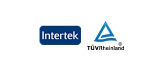 Certificado pela Intertek e TUVRheinland