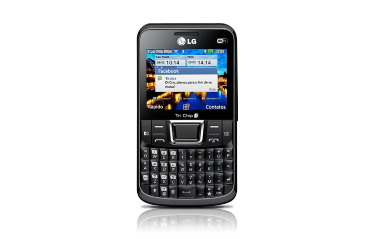 LG Mais flexibilidade e facilidade para se comunicar., C333