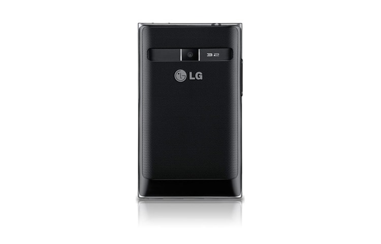 LG Um smartphone com design diferenciado e simples de usar., E400