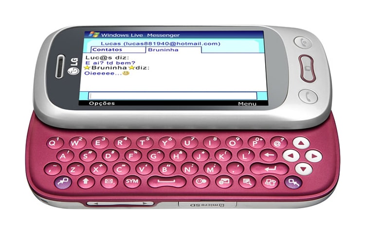 LG Agora, ficar online é muito mais fácil., GT350