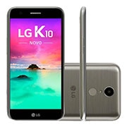 LG Smartphone LG K10 Titanio 32 GB de Memória interna e Câmera de 13MP, LGM250DS-Titanio