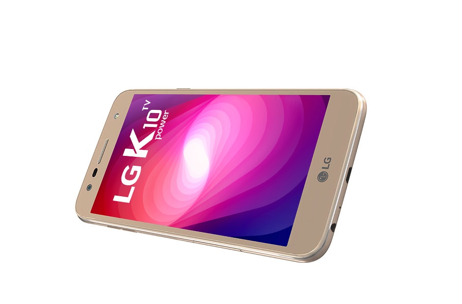 LG K10 Power TV Dourado, LGM320TV-DOURADO