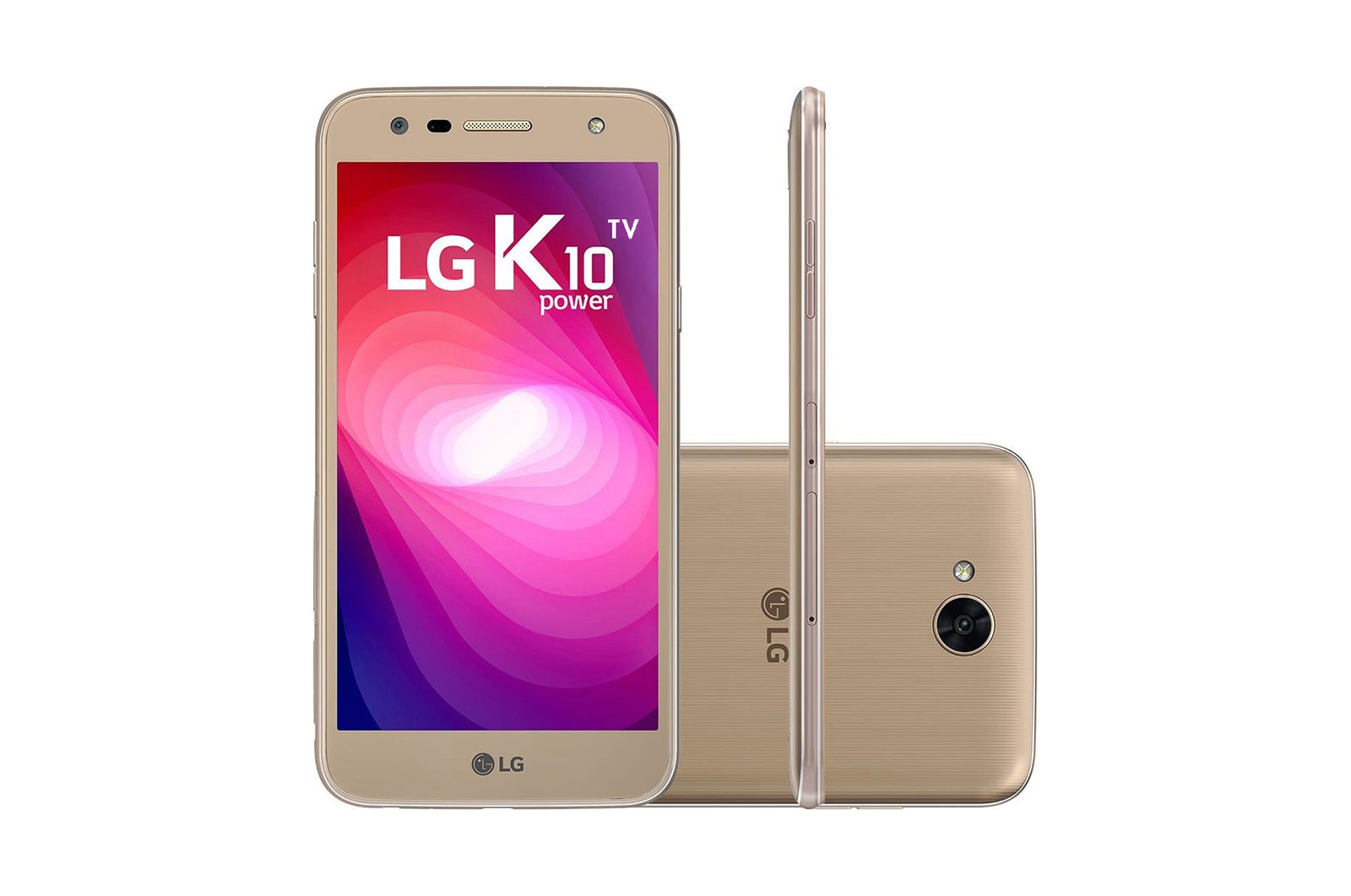 LG K10 Power TV Dourado, LGM320TV-DOURADO