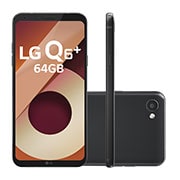 LG Smartphone LG Q6 Plus Black 64 GB de Memória interna e Câmera de 13MP, LGM700TV Q6 PLUS Black