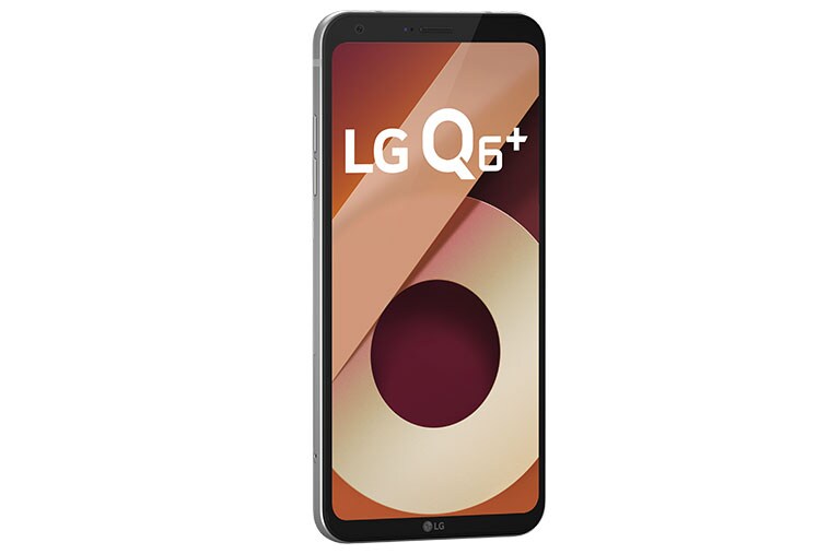 LG Smartphone LG Q6 Plus Platinum 64 GB de Memória interna e Câmera de 13MP, LGM700TV Q6 PLUS Platinum