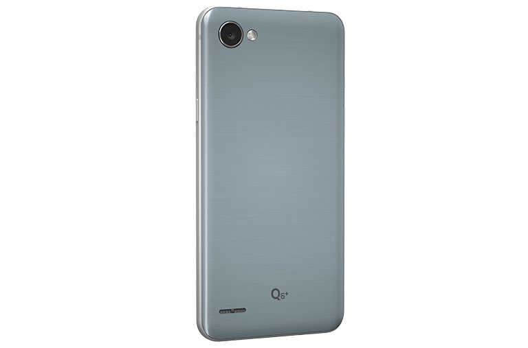 LG Smartphone LG Q6 Plus Platinum 64 GB de Memória interna e Câmera de 13MP, LGM700TV Q6 PLUS Platinum