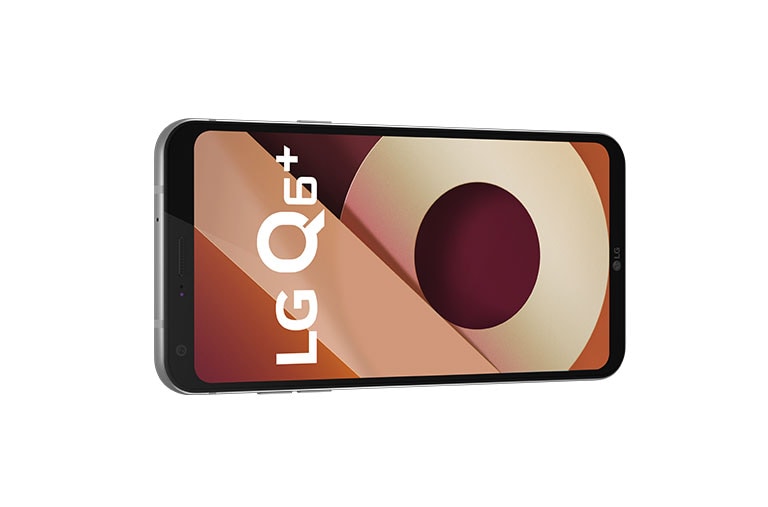 LG Smartphone LG Q6 Plus Platinum 64 GB de Memória interna e Câmera de 13MP, LGM700TV Q6 PLUS Platinum