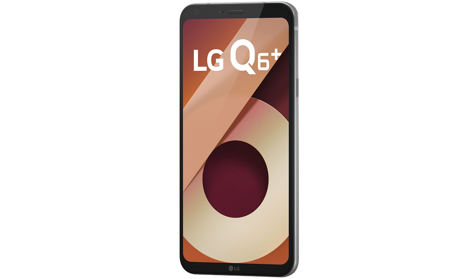 LG Smartphone LG Q6 Plus Platinum 64 GB de Memória interna e Câmera de 13MP, LGM700TV Q6 PLUS Platinum