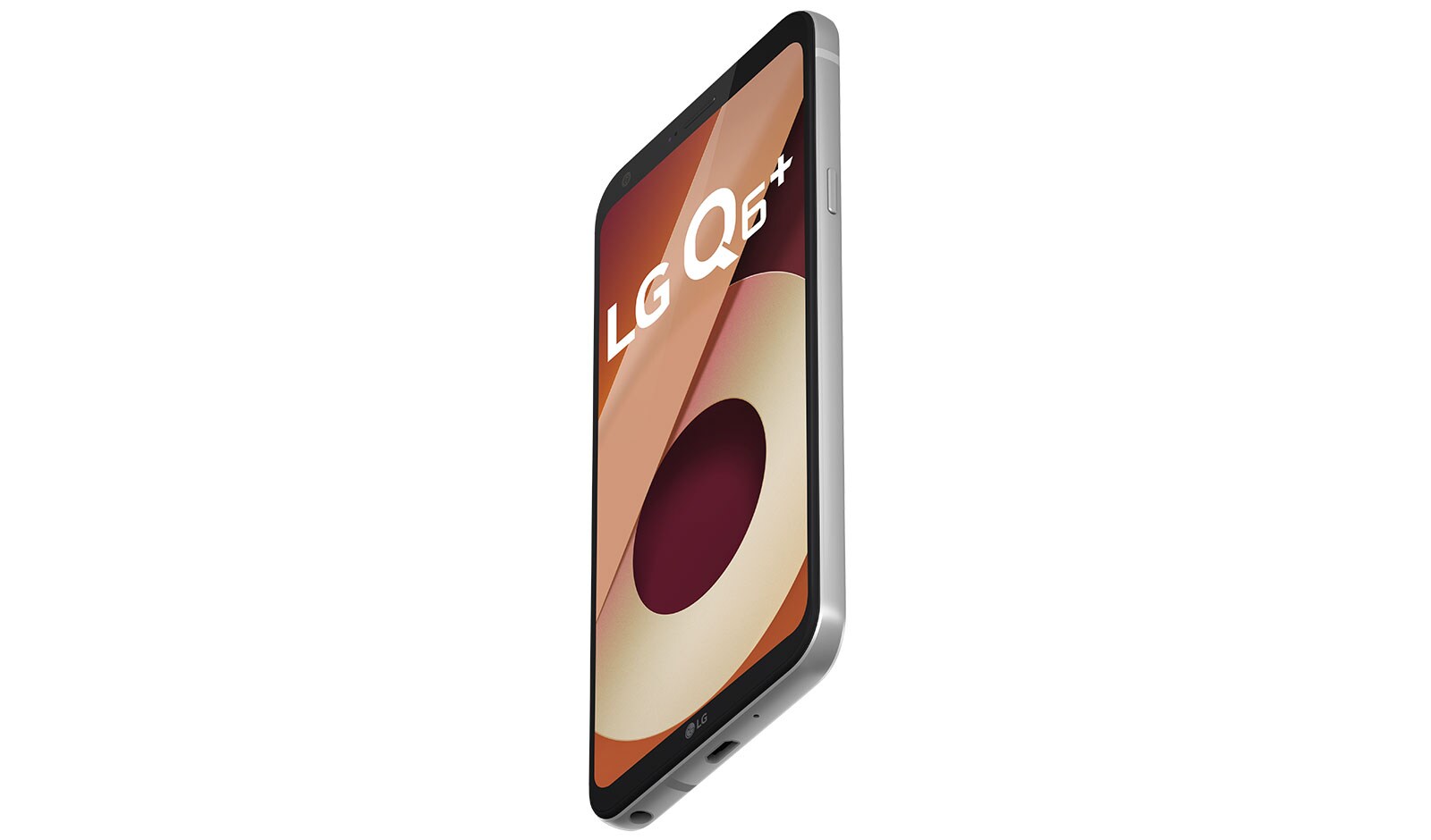 LG Smartphone LG Q6 Plus Platinum 64 GB de Memória interna e Câmera de 13MP, LGM700TV Q6 PLUS Platinum