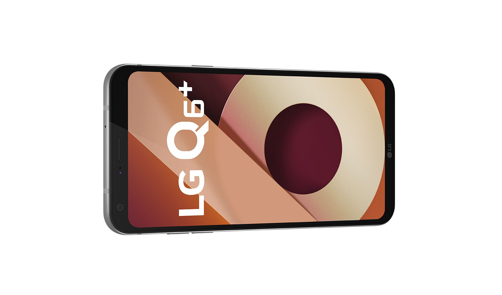 LG Smartphone LG Q6 Plus Platinum 64 GB de Memória interna e Câmera de 13MP, LGM700TV Q6 PLUS Platinum