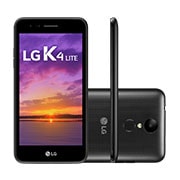 LG Smartphone LG K4 LITE Preto, LGX230DSV-PRETO