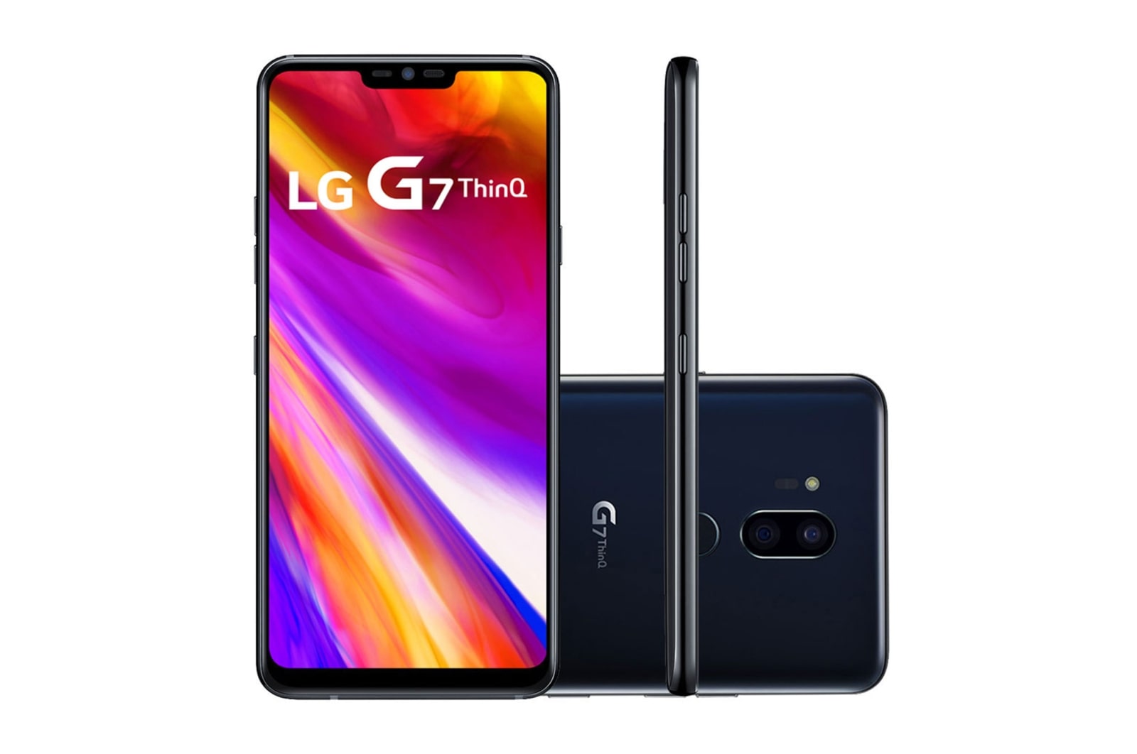 LG Smartphone LG G7 ThinQ™ - 64GB, 4GB RAM, Câmera 16MP QHD+FullVision e Processador Qualcomm® Snapdragon™, LMG710EMW