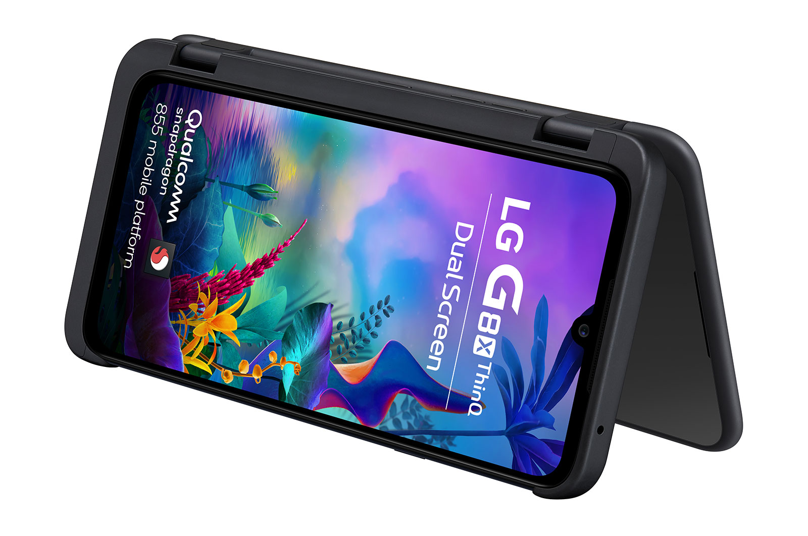 LG Smartphone LG G8X ThinQ - Duas telas OLED de 6.4", Full HD+, Frontal de 32MP e Memória de 6GB/128GB, LMG850EMW