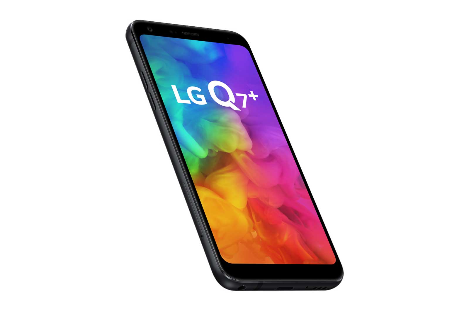 LG Smartphone LG Q7+ 64GB resistente à água e poeira, Câmera de 16MP, Memória de 64GB e DTS: X 3D Sound, LMQ610BA