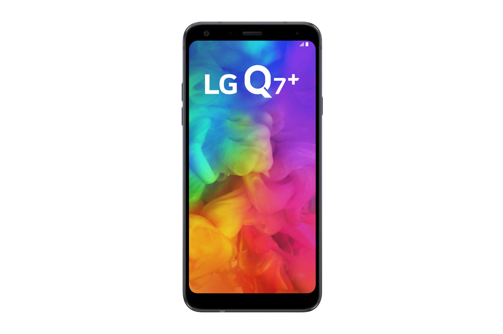 LG Smartphone LG Q7+ 64GB resistente à água e poeira, Câmera de 16MP, Memória de 64GB e DTS: X 3D Sound, LMQ610BA