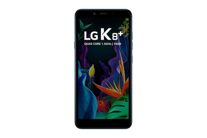 LG Smartphone LG K8+ Memória de 16GB, Câmera frontal de 5MP, Bateria de 3.000mAh e Android GO, LMX120BMW