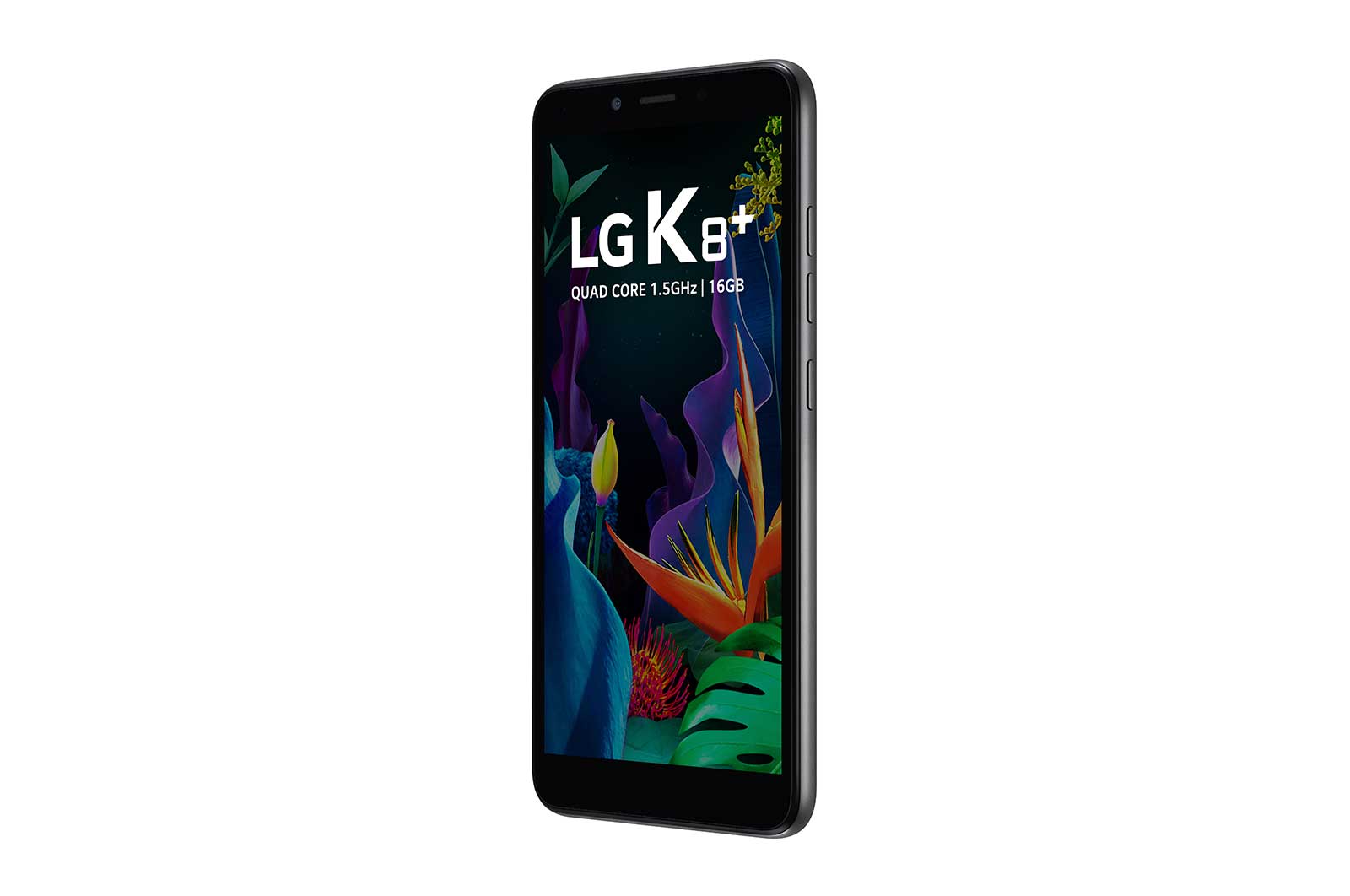 LG Smartphone LG K8+ Memória de 16GB, Câmera frontal de 5MP, Bateria de 3.000mAh e Android GO, LMX120BMW