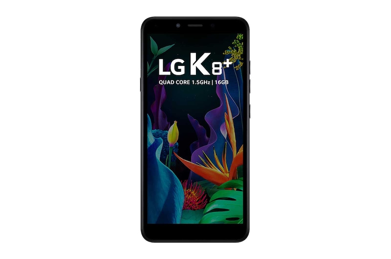LG Smartphone LG K8+ Memória de 16GB, Câmera frontal de 5MP, Bateria de 3.000mAh e Android GO, LMX120BMW
