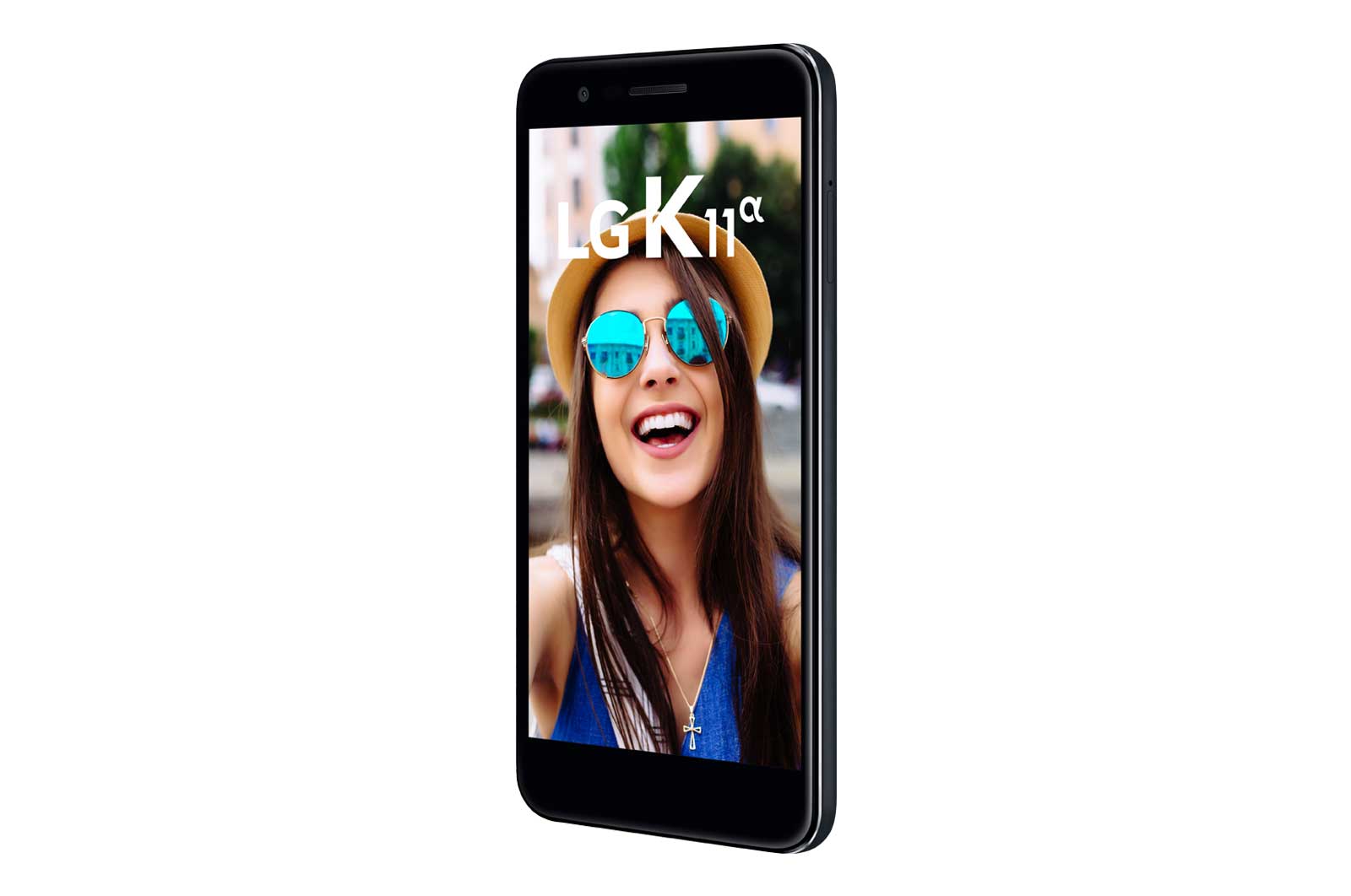 LG Smartphone LG K11α Câmera de 8MP com Autofoco Rápido, Selfie 5MP com Modo Retrato, 16GB de Memória, LMX410BTW