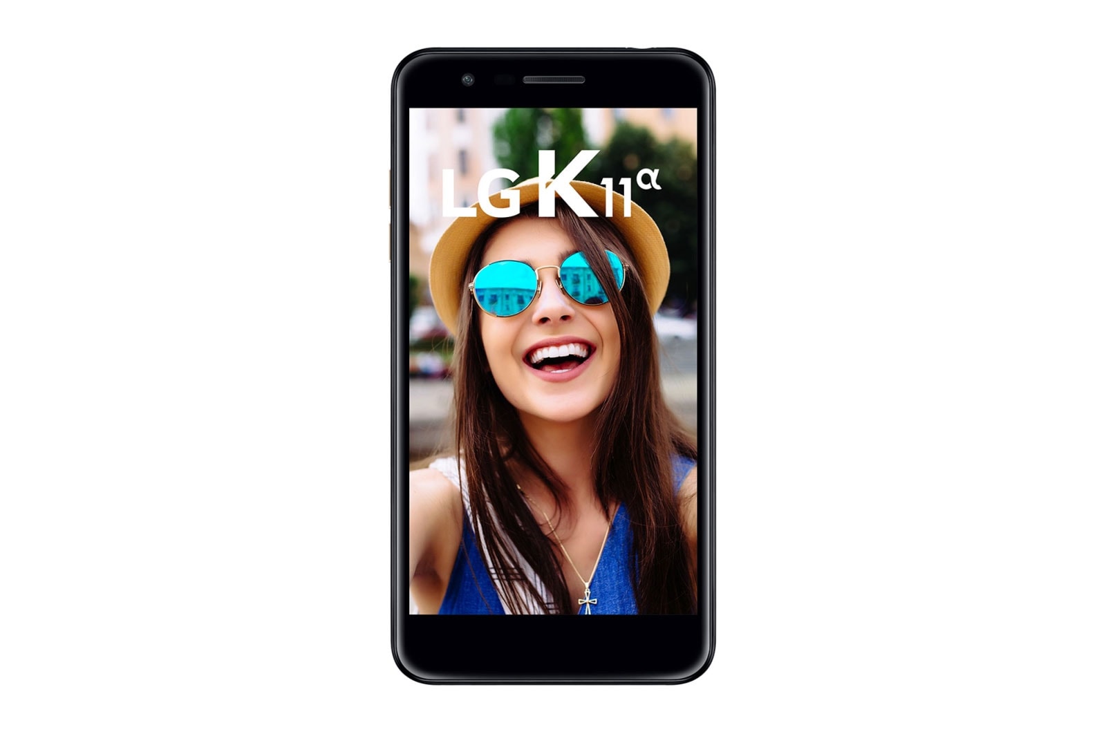 LG Smartphone LG K11α Câmera de 8MP com Autofoco Rápido, Selfie 5MP com Modo Retrato, 16GB de Memória, LMX410BTW