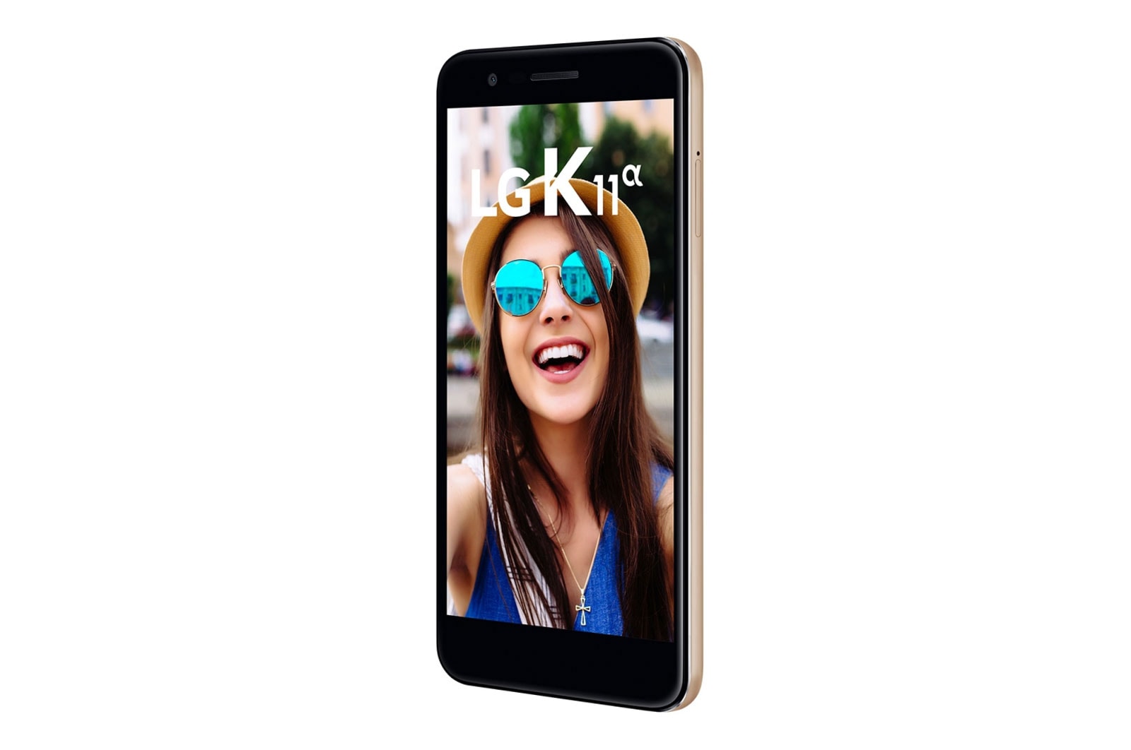 LG Smartphone LG K11α Câmera de 8MP com Autofoco Rápido, Selfie 5MP com Modo Retrato, 16GB de Memória, LMX410BTW