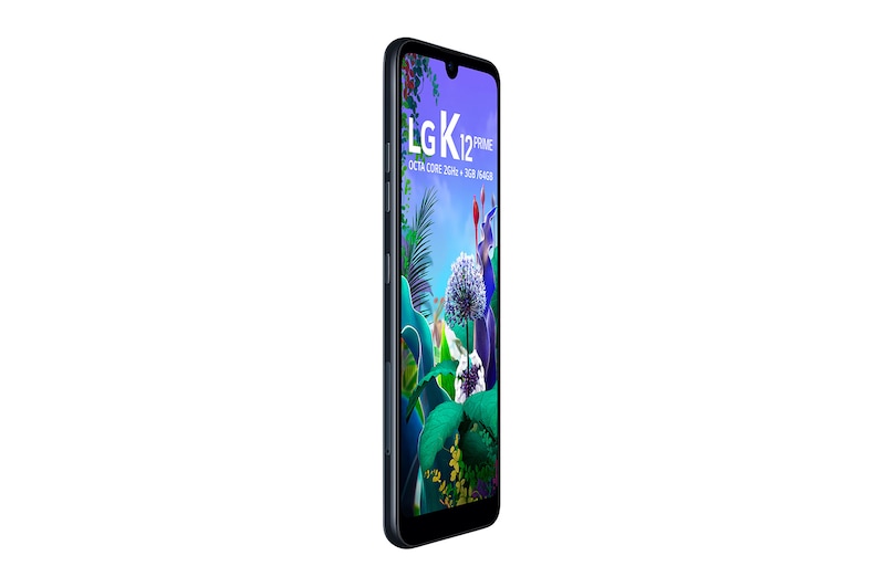 LG Smartphone LG K12 Prime - Câmera tripla de 16MP, 5MP e 2MP, Memória de 3GB/64GB e Android 9.0, LMX525BAW