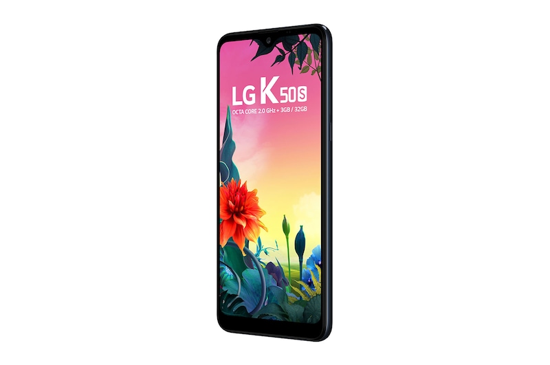 LG Smartphone LG K50S - Câmera Tripla com Selfie de 13MP, Inteligência Artificial e Bateria de 4.000mAh, LMX540BMW