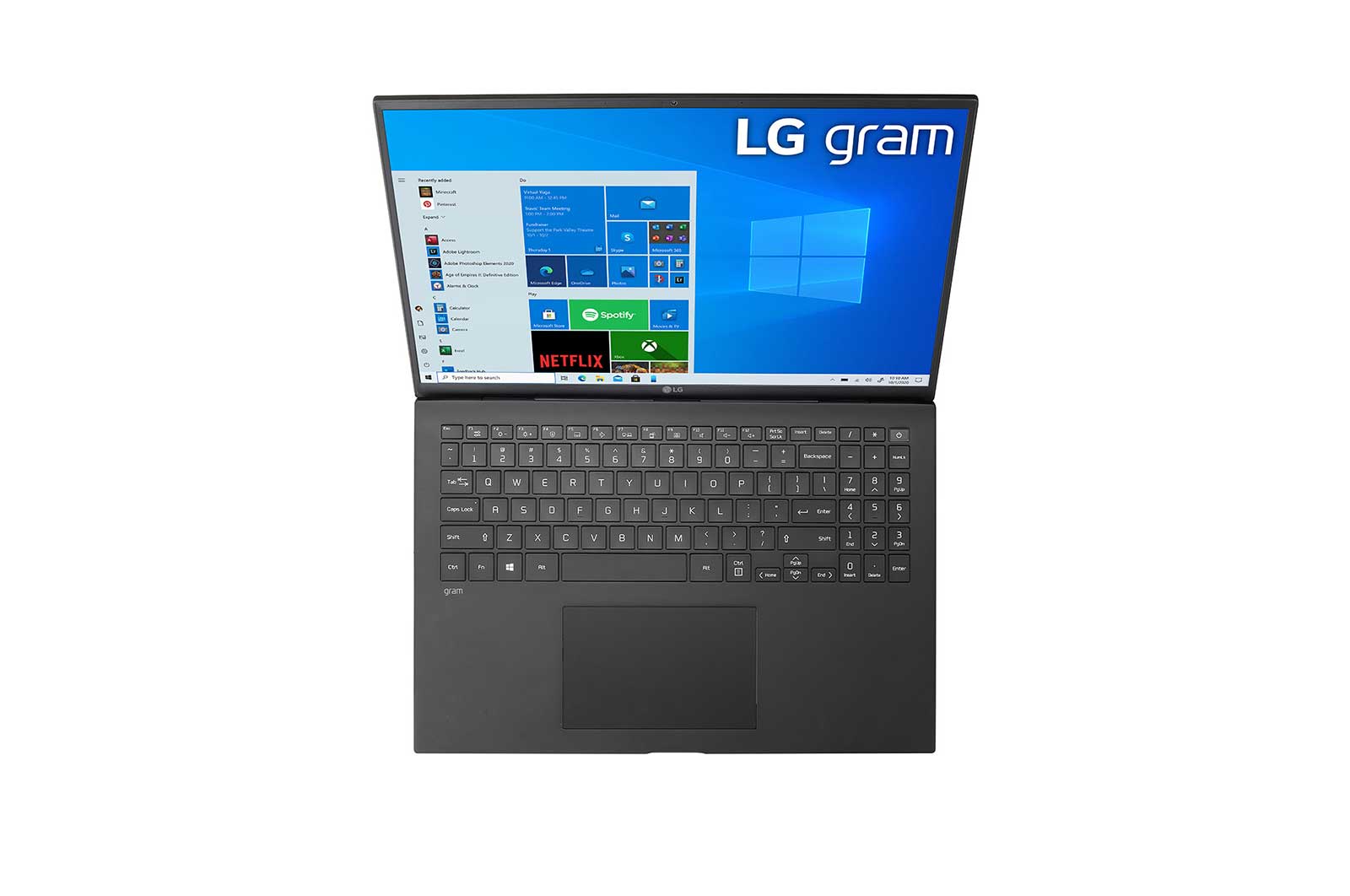 LG Notebook LG Gram 16'' Core i7 16GB 1.190g Padrão DCI-P3 Thunderbolt 4 16Z90P-G, 16Z90P-G