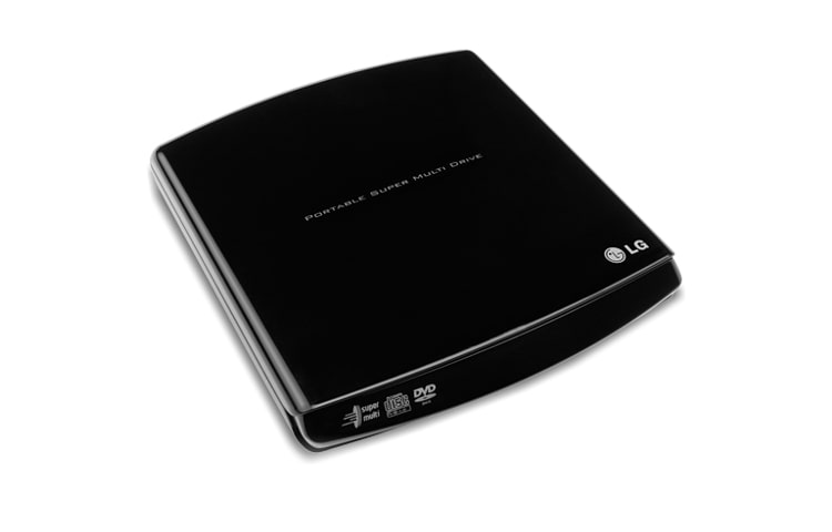 LG Drive externo portátil slim, gravador e leitor de DVD e CD, GP10NB20