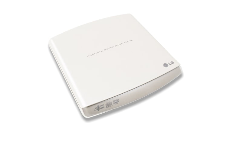 LG Drive externo portátil slim, gravador e leitor de DVD e CD, GP10NW20