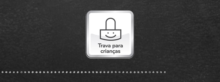 Mais segurança com trava para crianças