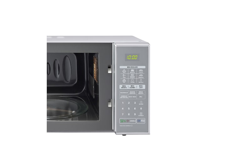 LG Forno de Micro-ondas Grill 30L com Grill de Quartzo, revestimento EasyClean™ e Função Minha Receita, MH7053R(A)