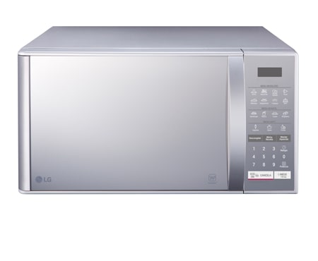 LG LINHA DE MICRO-ONDAS EASY CLEAN™ LG, 23L, PRATA E ESPELHADO, ECO ON E I WAVE, MS2357R(A)