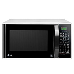 Forno de Micro-ondas Solo LG 30L om revestimento EasyClean™, tecnologia I Wave e acabamento em branco 220v - MS3091BCA