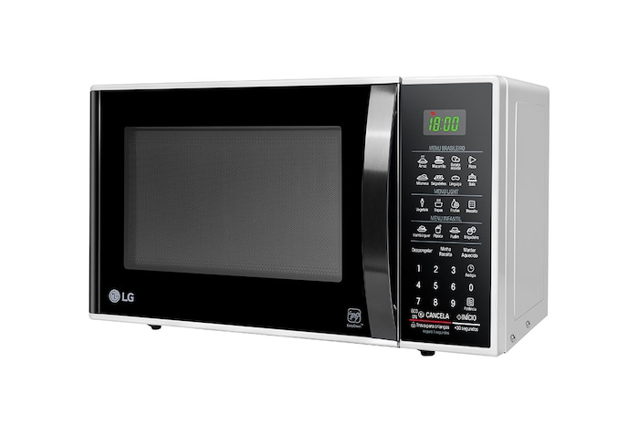LG Forno de Micro-ondas Solo LG 30L om revestimento EasyClean™, tecnologia I Wave e acabamento em branco 220v, Vista Frontal