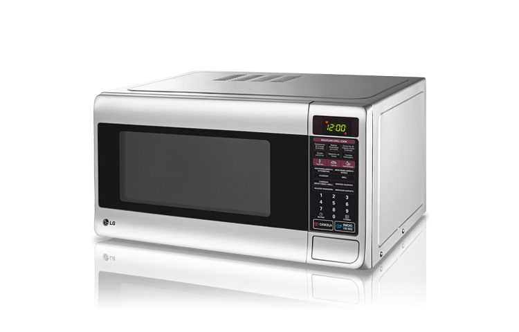 LG 30 Litros, Grill, Prata, Função Combinada, Menu Light, 9 Programas de Cozimento., MH7047G(A)