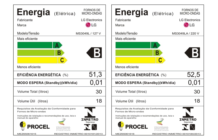 LG 30 Litros, Prata, 17 Programas de Cozimento, 4 Programas de Descongelamento, manter aquecido., MS3049L(A)
