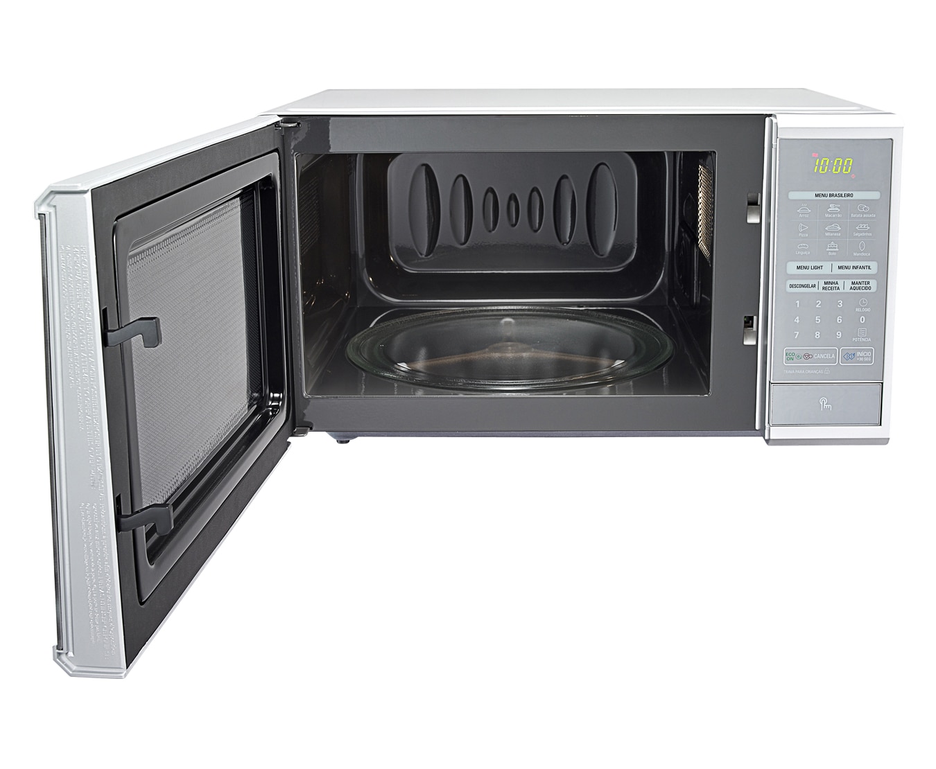 LG 30 Litros, Prata, 17 Programas de Cozimento, 4 Programas de Descongelamento, manter aquecido., MS3049L(A)