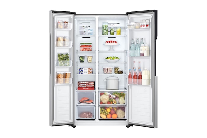 Door open with full food