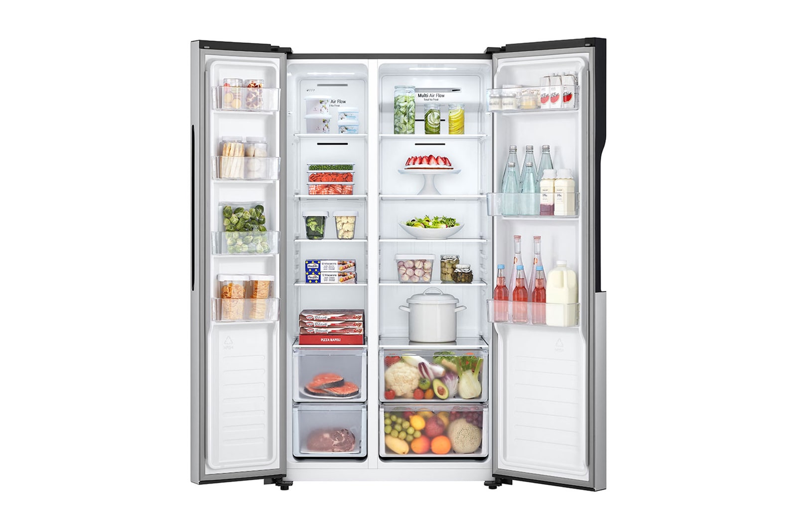 Door open with full food