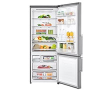 LG Geladeira Smart LG Bottom Freezer Inverter 451 litros com Nature Fresh™ e LG ThinQ®, GC-B659BSB