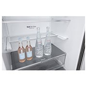 LG Geladeira Smart LG Bottom Freezer Inverter 451 litros com Nature Fresh™ e LG ThinQ®, GC-B659BSB