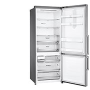 LG Geladeira Smart LG Bottom Freezer Inverter 451 litros com Nature Fresh™ e LG ThinQ®, GC-B659BSB