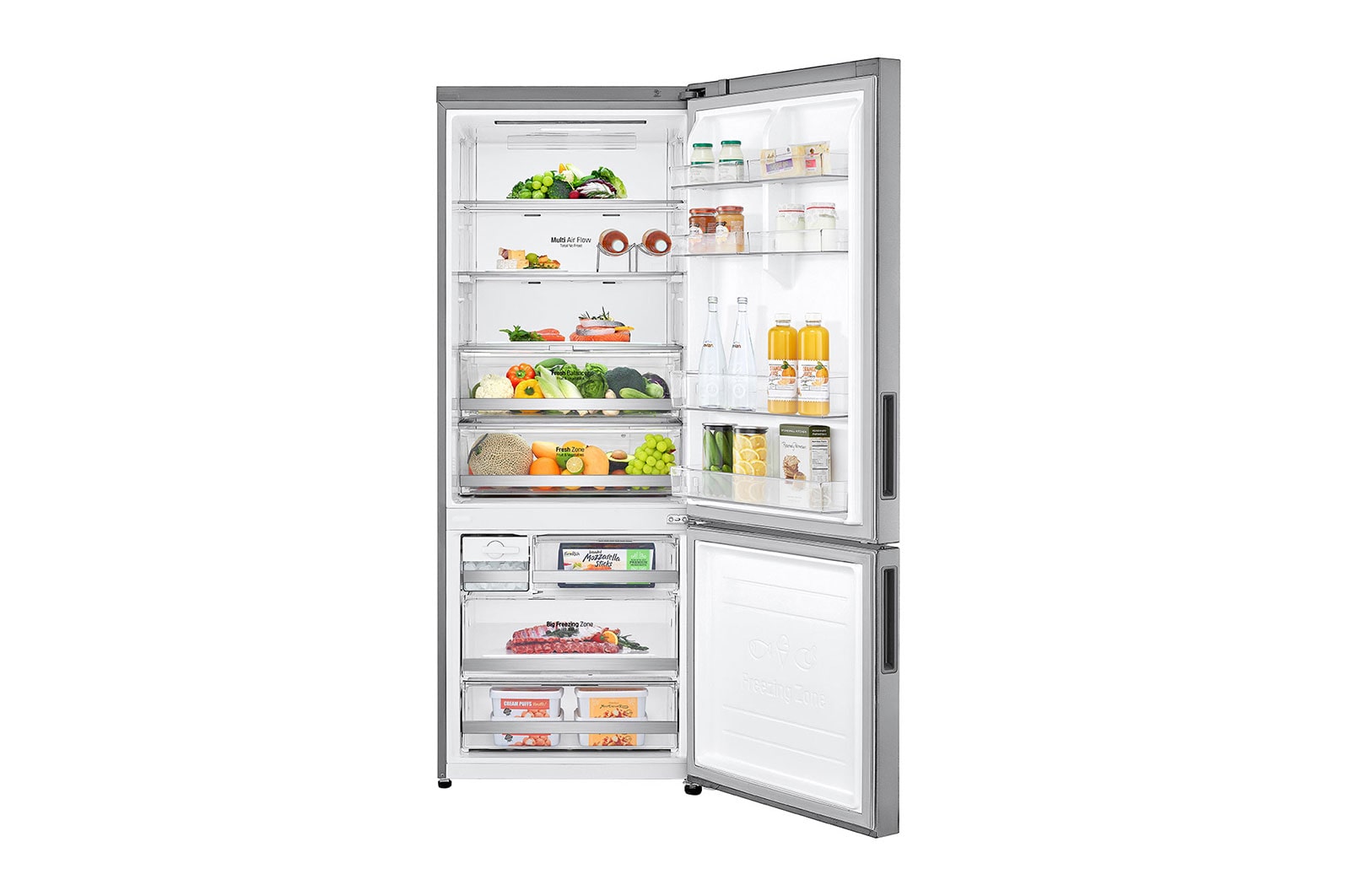 LG Geladeira Smart LG Inverter Bottom Freezer 451 litros - GC-B659NSM1 - Compressor Inverter, GC-B659NSM1