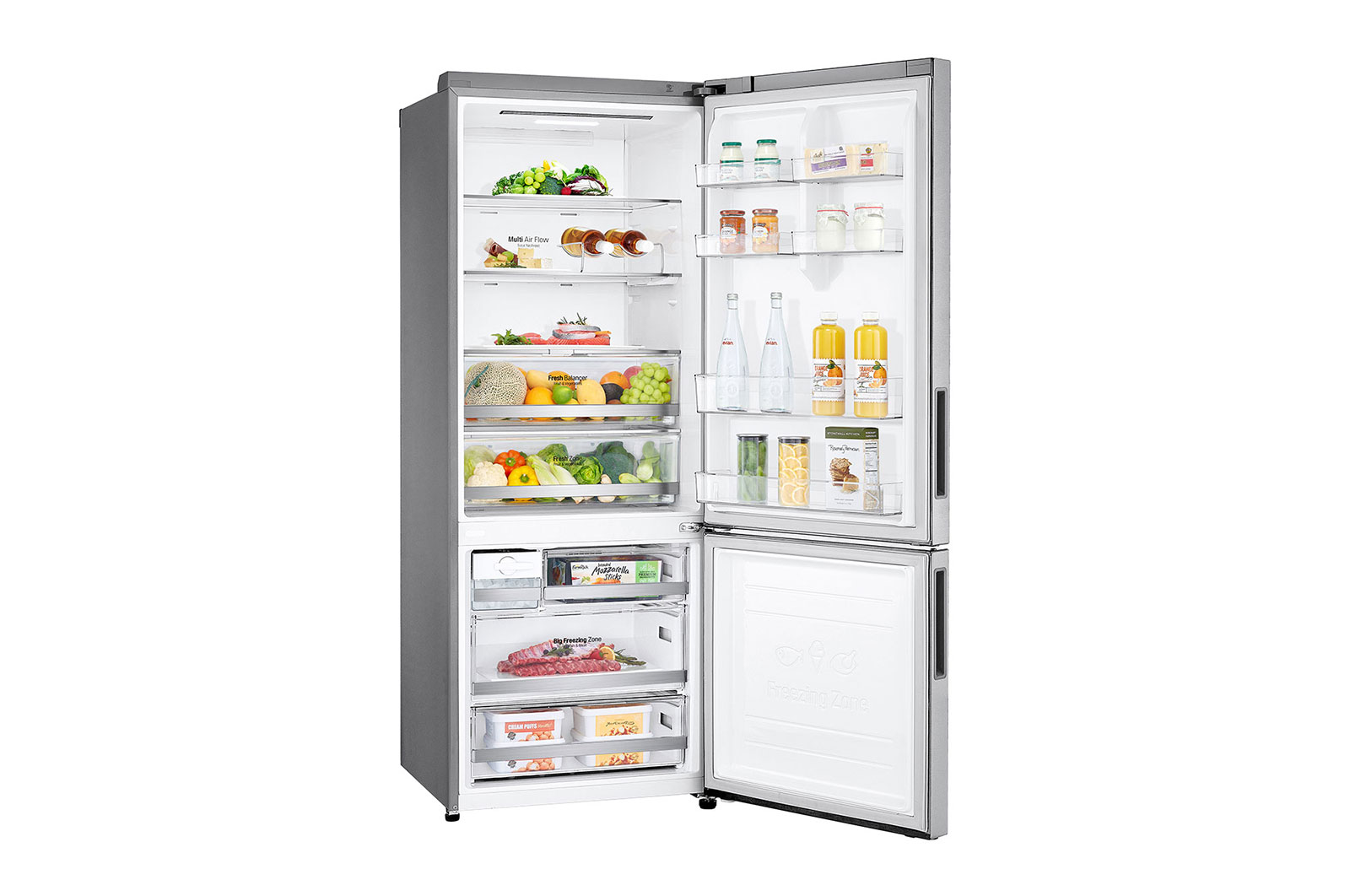 LG Geladeira Smart LG Inverter Bottom Freezer 451 litros - GC-B659NSM1 - Compressor Inverter, GC-B659NSM1